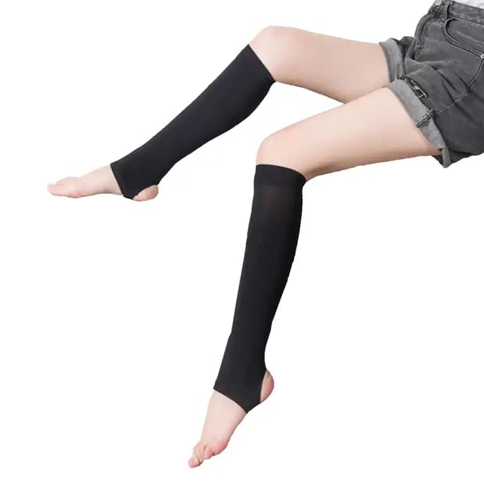 Chaussettes de Compression à bout ouvert pour femmes