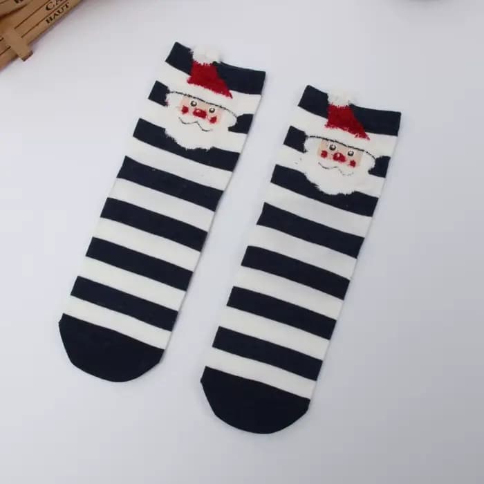 3 paires/lot femmes décontracté hiver chaussettes de noël cerf renard ours chien wapiti coton dessin animé chaud doux Sokken cadeau de noël livraison directe