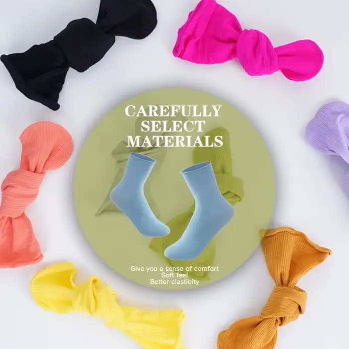  5 paires de chaussettes fines en soie glacée pour femmes