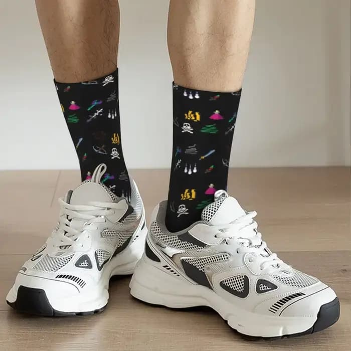 Chaussettes de joueur de la vieille école Runescape Killing Bundle