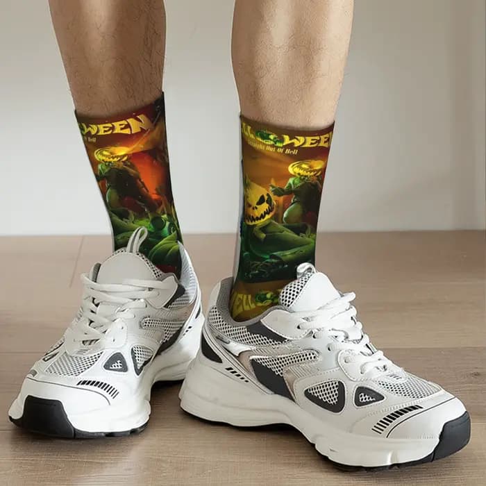 Chaussettes h-helloweenes pour hommes et femmes