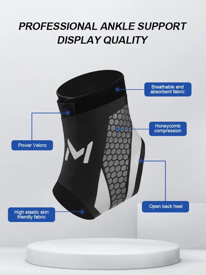 2 pièces Cooper cheville soutien Compression pied manches pour hommes femmes brassard