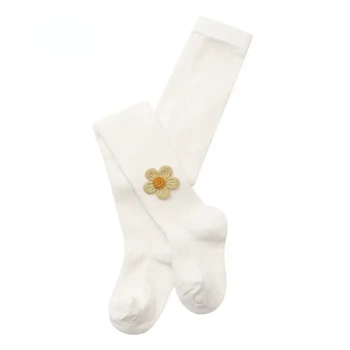Collants pour enfants printemps automne accessoires de fleurs collants à fond pour bébé chaussettes pour bébé filles pantalons à fond confortables