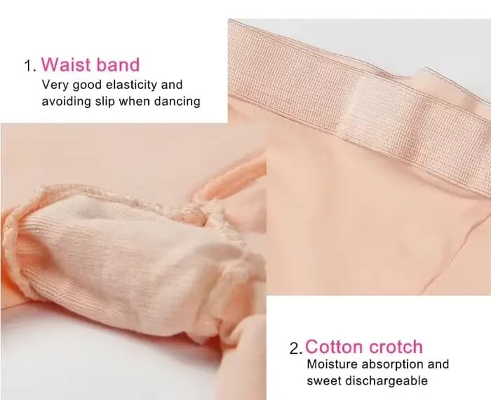 Collants à pieds pour femmes et enfants adultes, pour danser, taille élastique, Yoga, serrés, étriers, collants de Ballet de danse Convertible