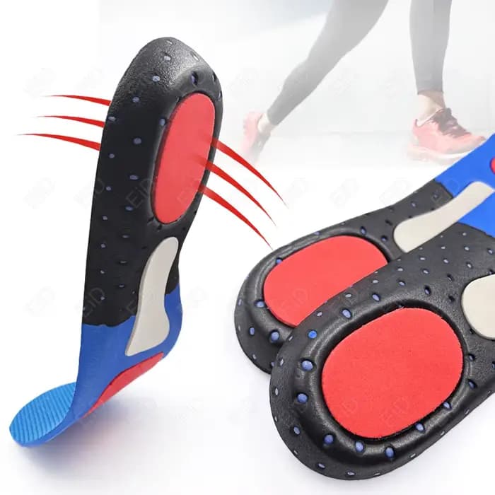 Semelles intérieures de Sport pour chaussures hommes femmes orthèses soutien de la voûte plantaire coussin de chaussure de Sport doux course insérer coussin semelle intérieure en mousse à mémoire de f