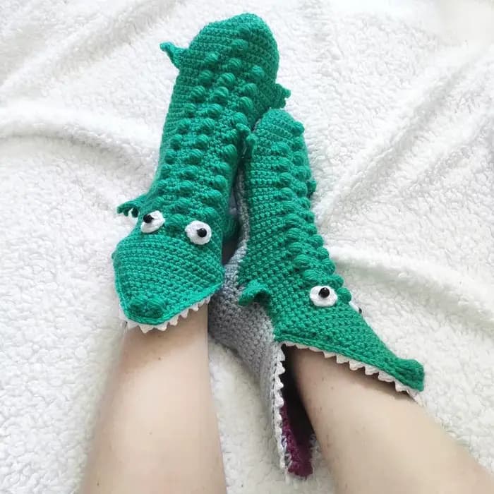 Chaussettes amusantes en tricot d'animaux pour hommes et femmes, chaussettes Crocodile, nouveauté, Alligator fantaisiste, caméléon, manchette 3D, chaussettes de sol chaudes