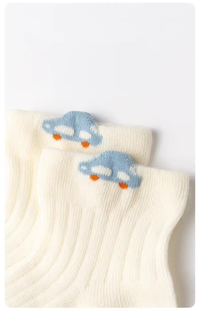 Chaussettes pour bébé en pur coton