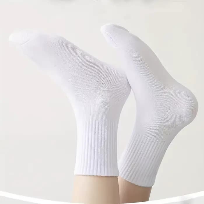 Ensemble de 5 pièces de chaussettes mi-mollet pour enfants