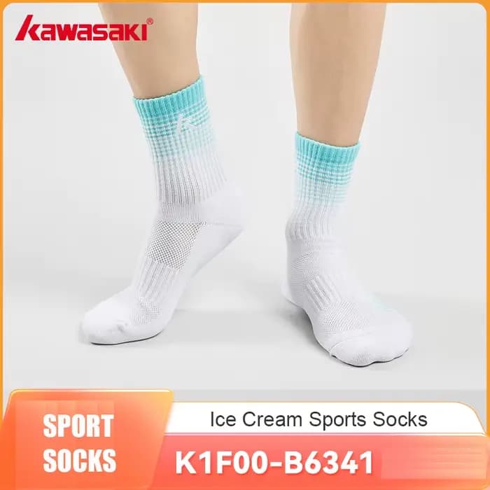Chaussettes de sport de crème glacée Kawasaki K1F00-B6341