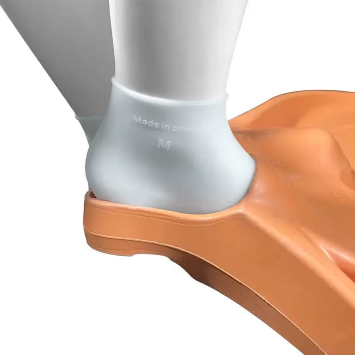 Chaussettes de plongée sous-marine en Silicone, chaussettes de natation 3mm, chaudes, résistantes à l'eau, bottes d'eau de surf, chaussures de plage antidérapantes, chaussettes à ailettes élastiques