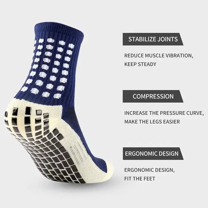 Chaussettes de Football antidérapantes pour hommes