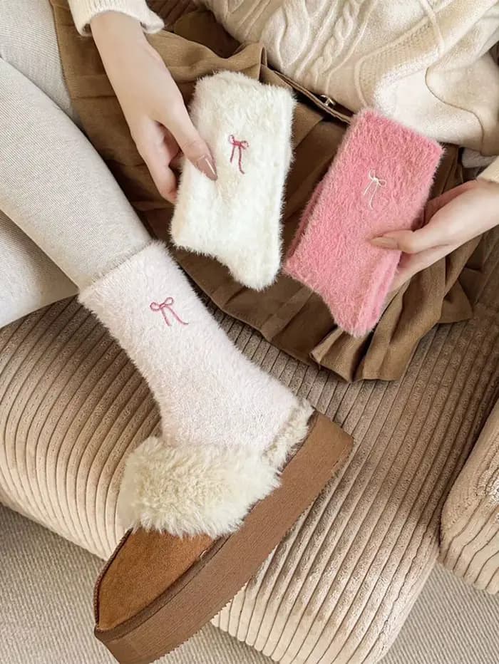1/5 paires de chaussettes pour femmes et hommes