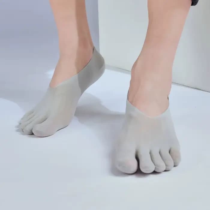 Chaussettes courtes transparentes simples pour hommes