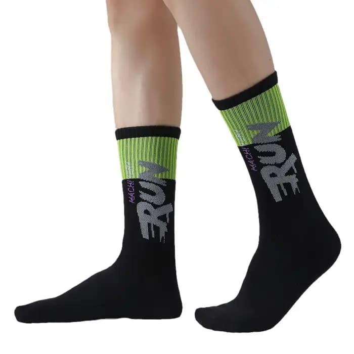 5 paires/lot de chaussettes en coton biologique pour hommes