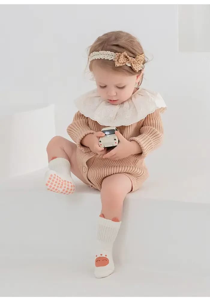 1/6 paires de chaussettes pour bébé pour le printemps et l'automne