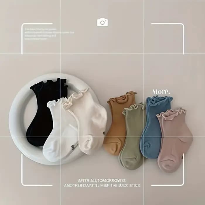 Chaussettes pour bébé, 7 paires