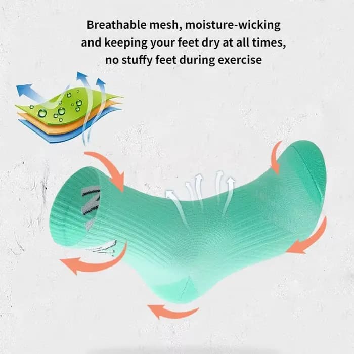 Chaussettes de course unisexes pour hommes et femmes