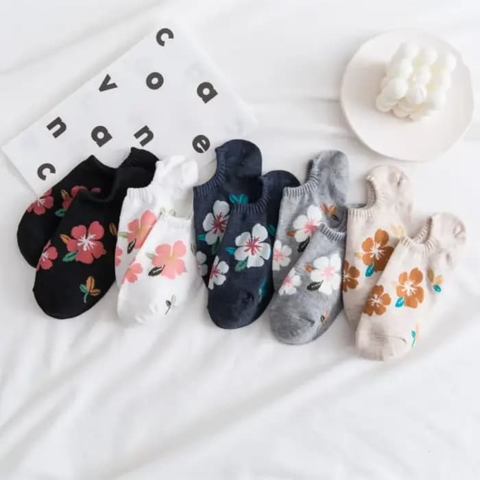 Chaussettes invisibles en coton japonais pour femmes