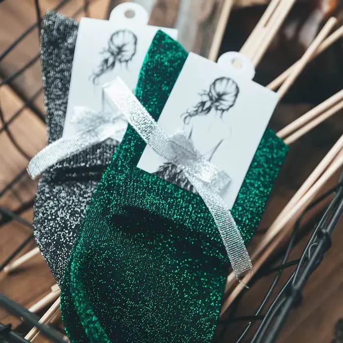 Nouveau équipage athlétique printemps été chaussette femmes Pile Version or argent fil solide respirant absorbant la sueur mi-mollet B8W205