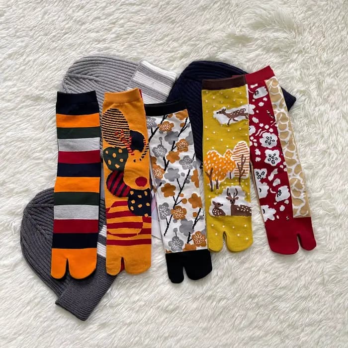 Chaussettes de noël en coton peigné pour femmes