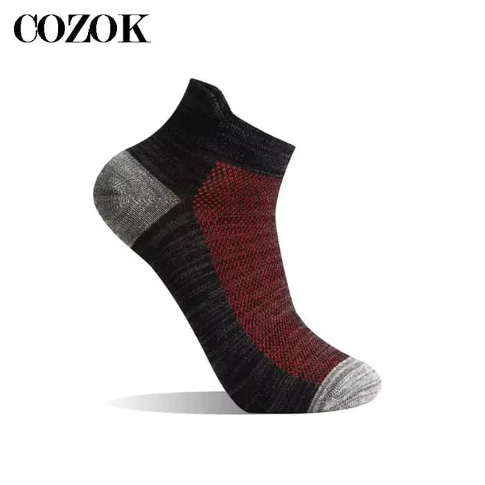 5 paires de chaussettes de sport en coton pour hommes