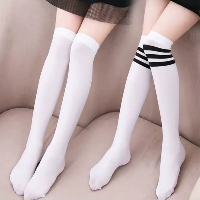 Chaussettes japonaises sur le genou pour femmes
