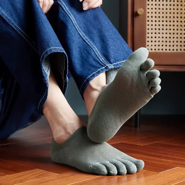 Les ventes chaudes! Chaussettes à cinq doigts pour hommes et femmes