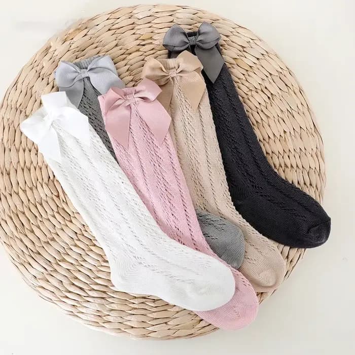 Chaussettes Hautes pour Bébé Fille de 0 à 7 ans