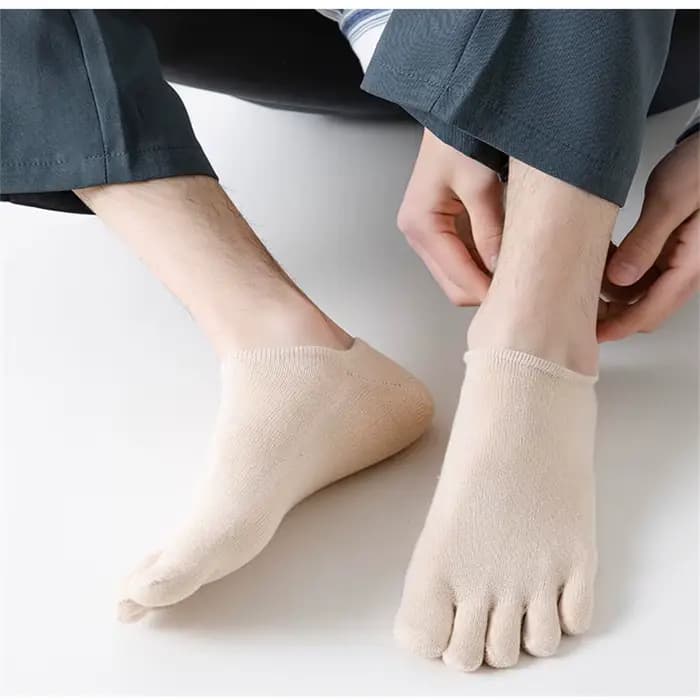 5 paires de chaussettes à cinq doigts pour hommes