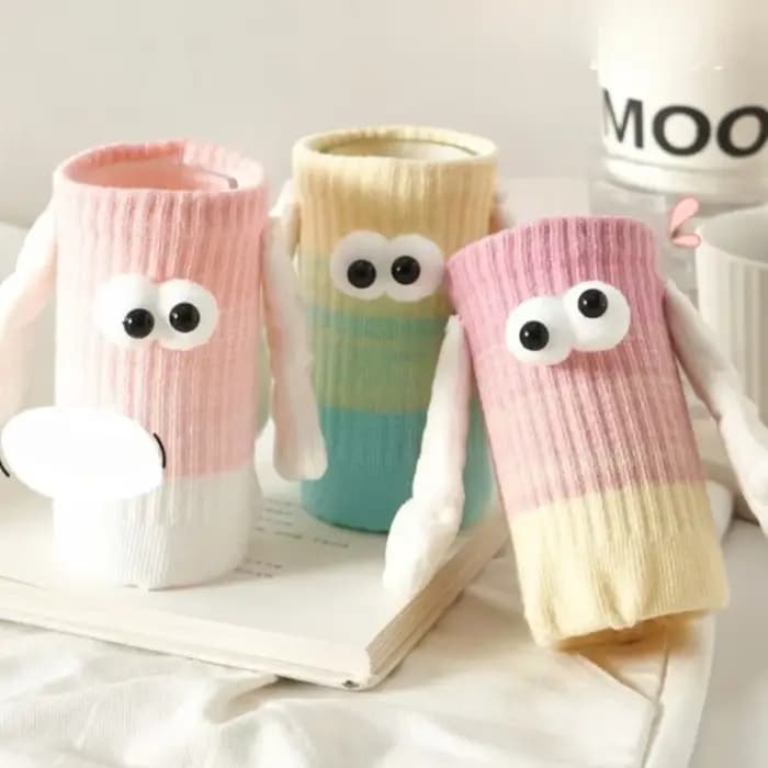 Chaussettes magnétiques main dans