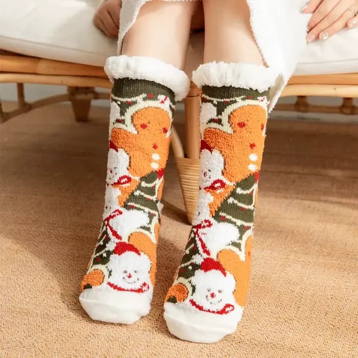 Chaussettes chaudes de noël et d'hiver pour femmes