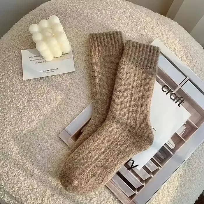 4 paires de chaussettes en cachemire pour femmes