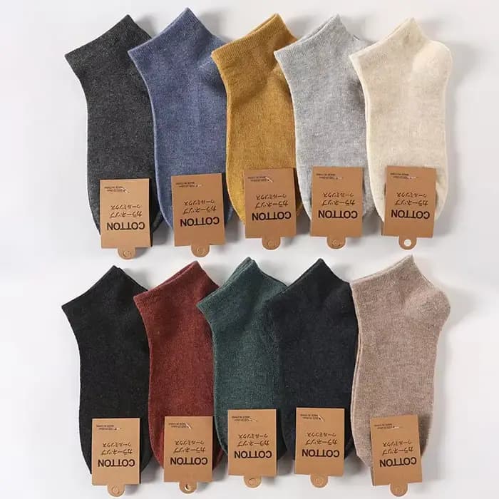 Pack de chaussettes en coton pour hommes