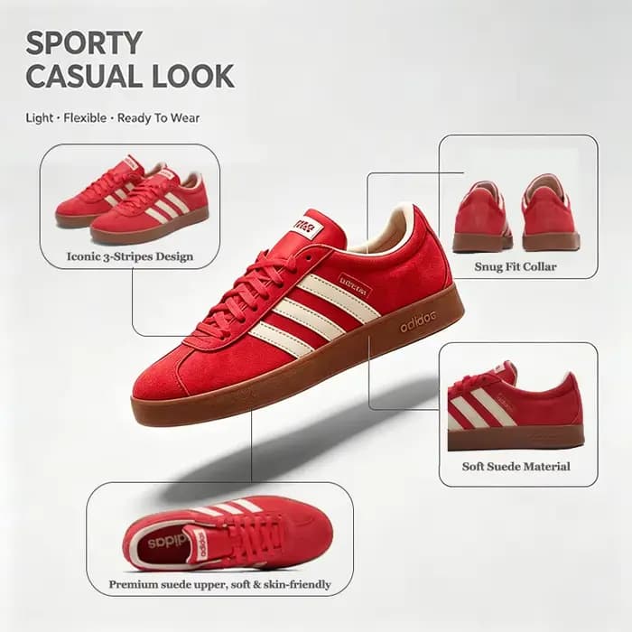 Adidas Samba Originals VL COURT 2.0 baskets classiques unisexes