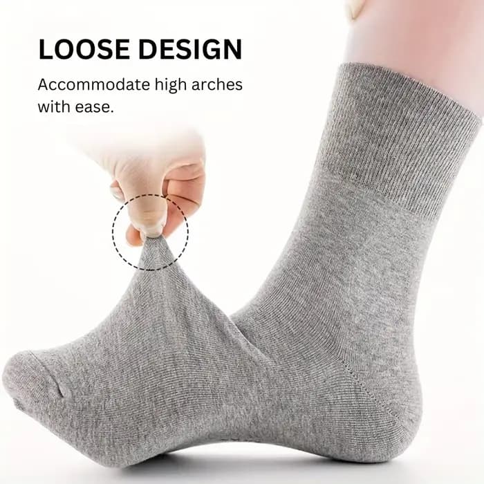 5 paires de chaussettes diabétiques non compressives pour femmes