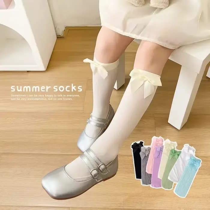 Chaussettes Lolita en Velours Doux avec Nministériels d Papillon pour Bébé Fille