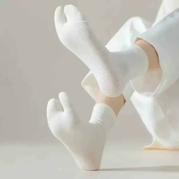 Chaussettes à bout de Style japonais pour hommes et femmes