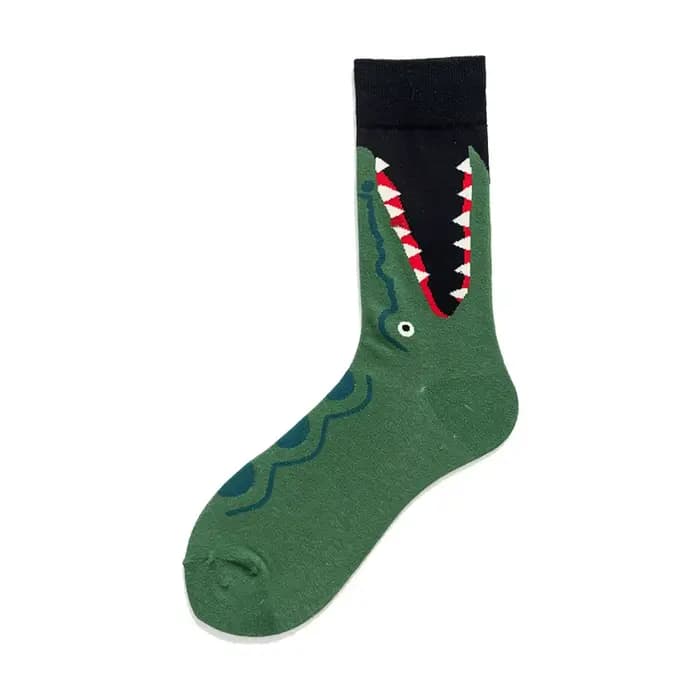 Chaussettes décontractées colorées pour hommes, chaussettes heureuses et drôles, chaussettes imprimées unisexes, chaussettes en coton peigné Sox, mode masculine, taille EU 38-45, 1 paire