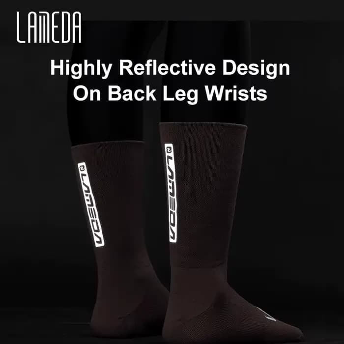 LAMEDA femmes chaussettes de cyclisme réfléchissant tenue de ville