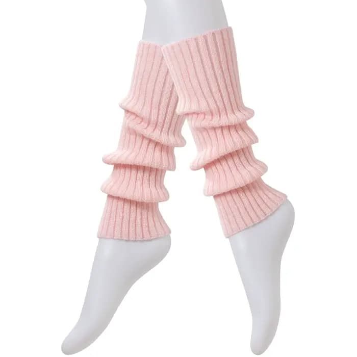 Jambières chaussettes pour femmes 80s mignon Kawaii gros hiver tricot coton