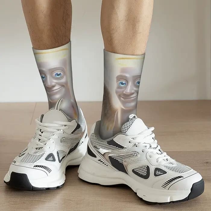 Chaussettes amusantes Tung Tung Tung Sahur 19