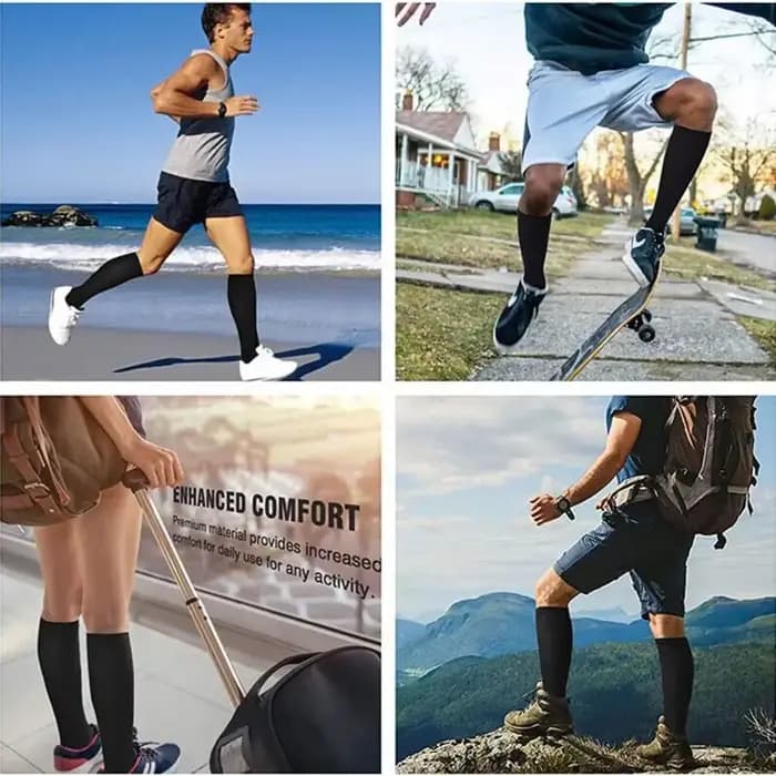 Bas de Compression médicaux pour femmes, 20 30mmgh, bas varices, diabète, œdème, soins infirmiers, enceintes, stock de circulation, genou, footbal