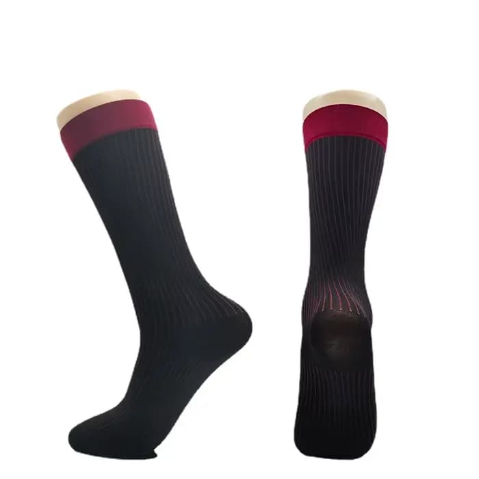 Injoptics-Chaussettes mi-longues au genou pour hommes