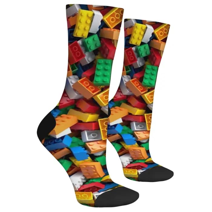 Chaussettes pour hommes au design sur le thème des jouets