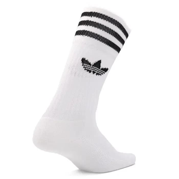 Chaussettes de basket Adidas Trefoil pour hommes et femmes : antidérapantes