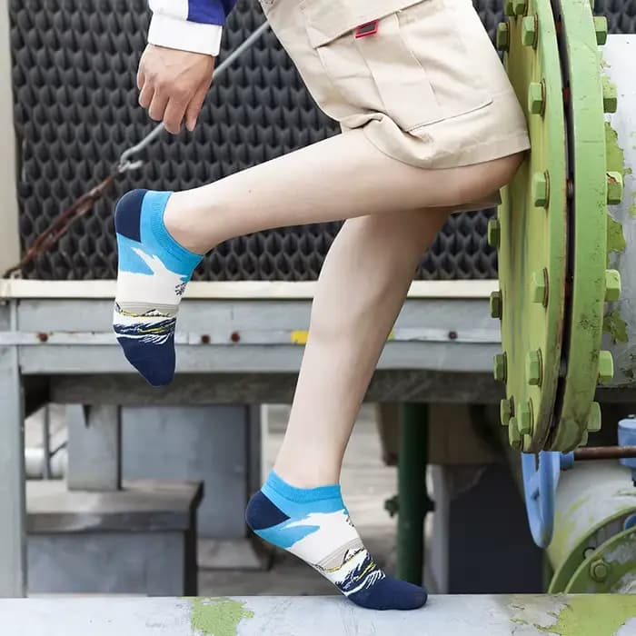 Chaussettes courtes respirantes pour hommes et femmes