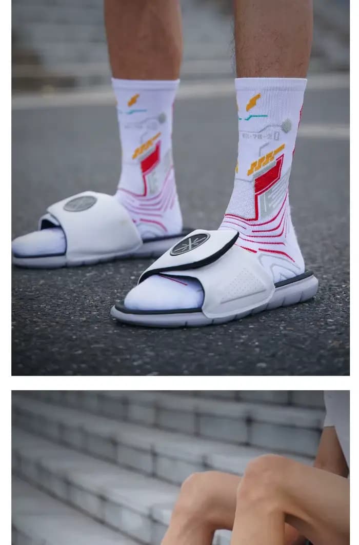 Chaussettes de sport respirantes pour hommes et femmes, Compression, course, équitation, cyclisme sur le genou, basket-ball, vélo, Hockey, approvisionnement croisé