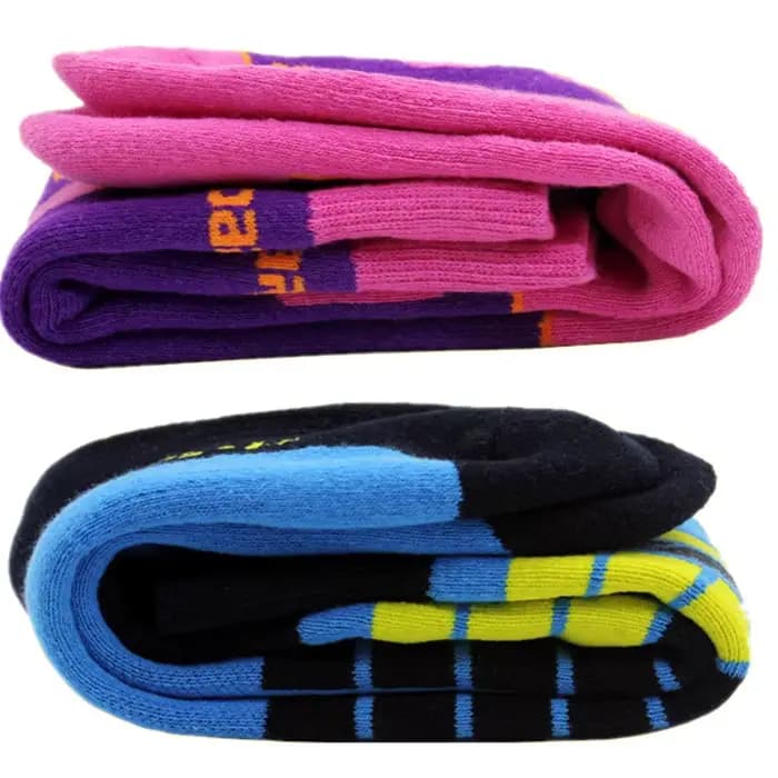 Ski coton hiver thermique hommes chaussettes enfants femmes chaussettes de sport snowboard cyclisme adulte Ski plus épais jambe chaude