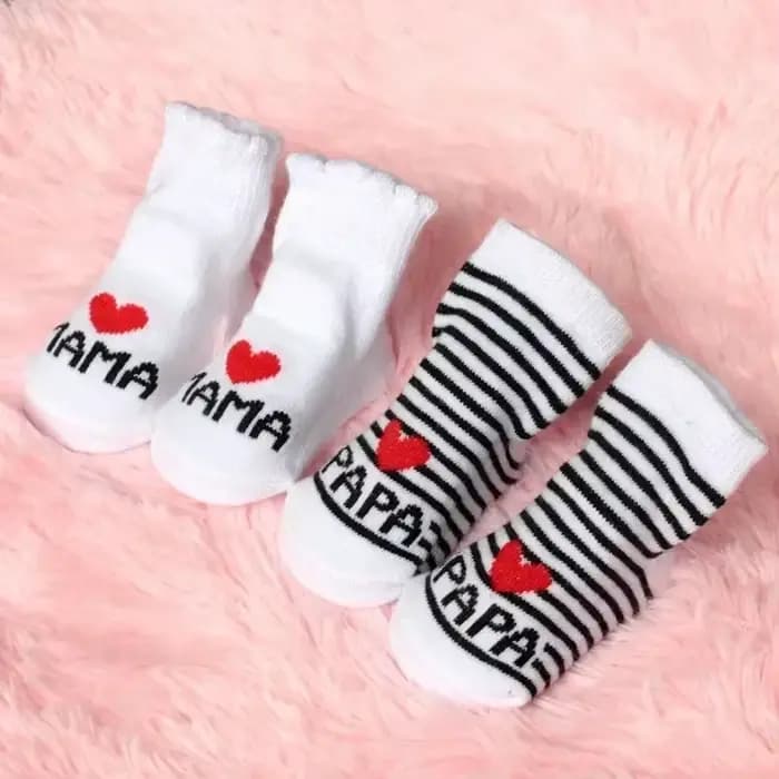 Mini chaussettes en coton pour bébés filles et garçons