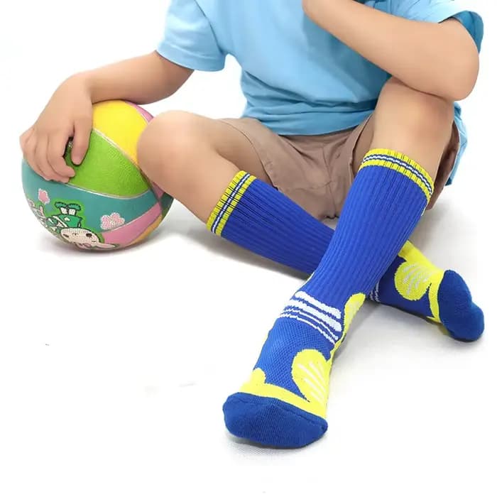 Garçon chaussette sport respirant enfant fille Compression approvisionnement transfrontalier course équitation cyclisme